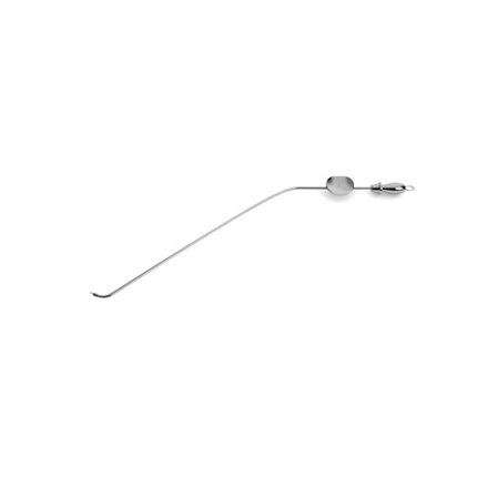 R-Type Atraumatic Suction Tube - Curved Up Tip